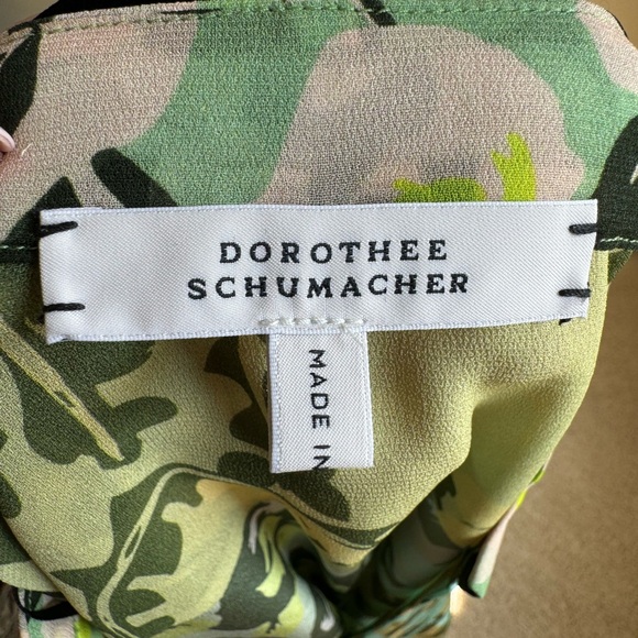 NWOT Dorothee Schumacher Silk Floral Print Blouse - Picture 2 of 9